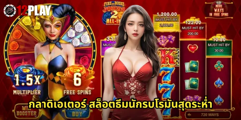 กลาดิเอเตอร์ สล็อตธีมนักรบโรมันสุดระห่ำ